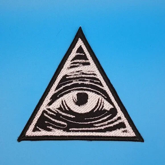 All seeing eye embroidered patch - Picture 1 of 2